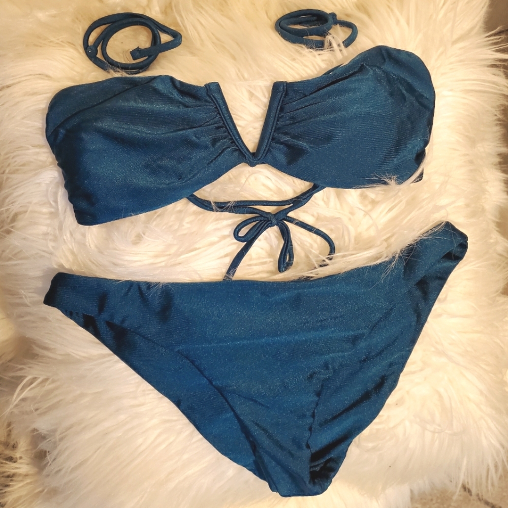 O'Neil bikini, teal green